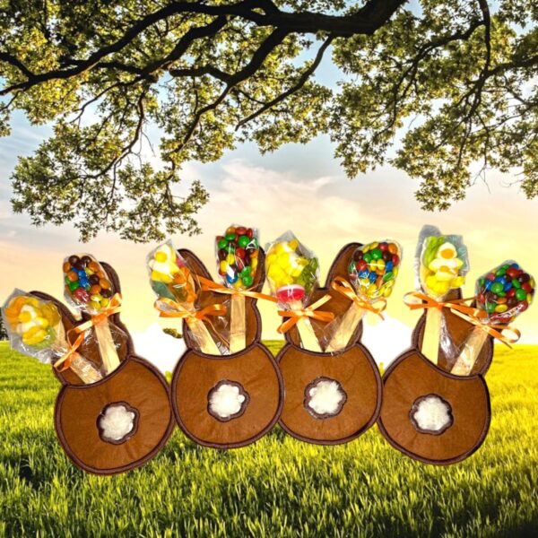 ITH Stickdatei Bestecktasche Hase