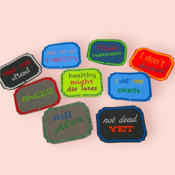 ITH Embroidery file plant plug