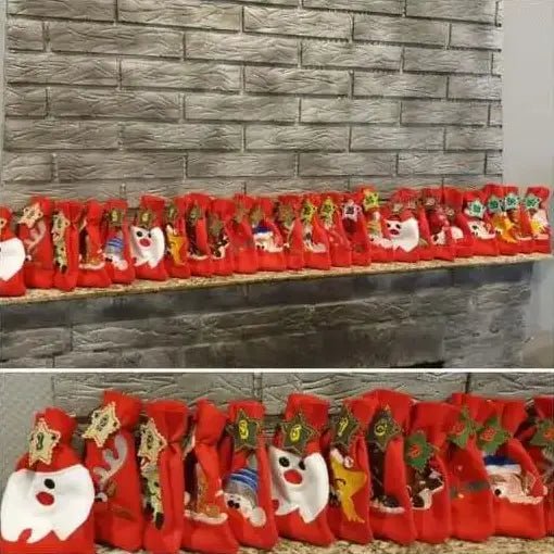 ITH Stickdatei Adventskalender Säckchen