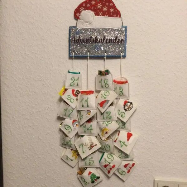 ITH Stickdatei Adventskalender