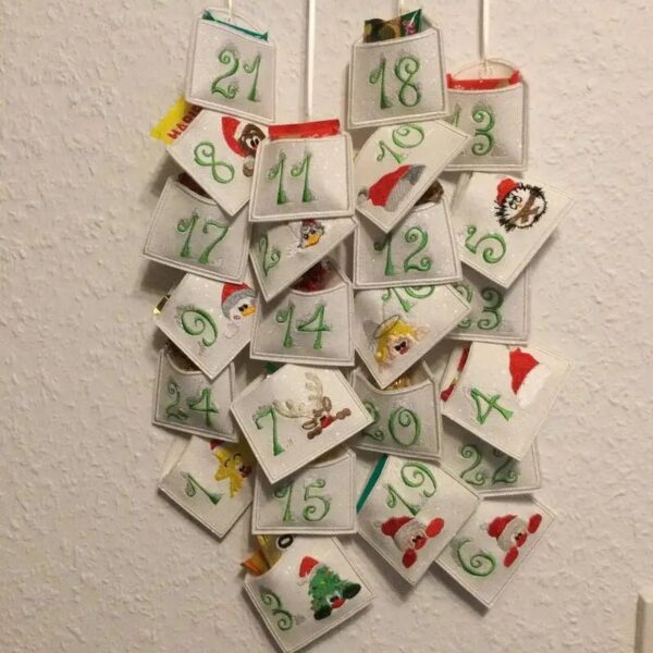 ITH Stickdatei Adventskalender
