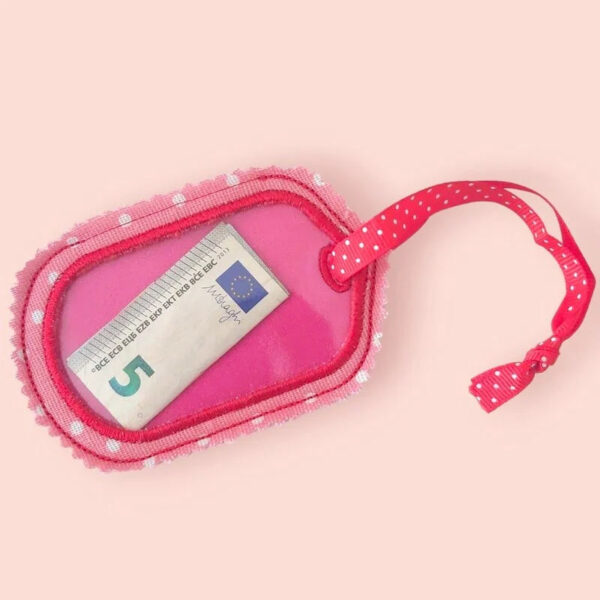 ITH Stickdatei Anhänger Gepäck