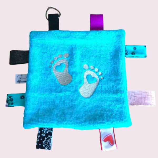 ITH Stickdatei Baby Fühltuch 👶