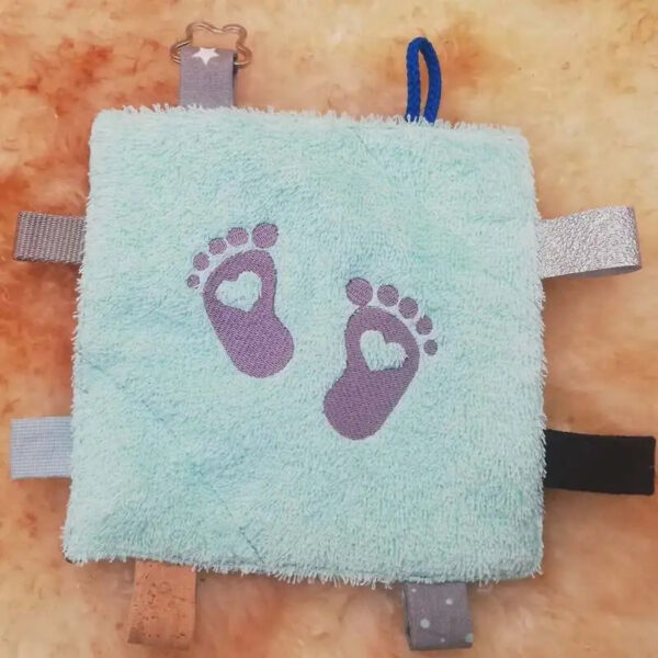 ITH Stickdatei Baby Fühltuch 👶