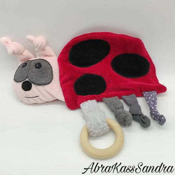 ITH Stickdatei Baby Knistertuch Fühltuch Käfer 🐞