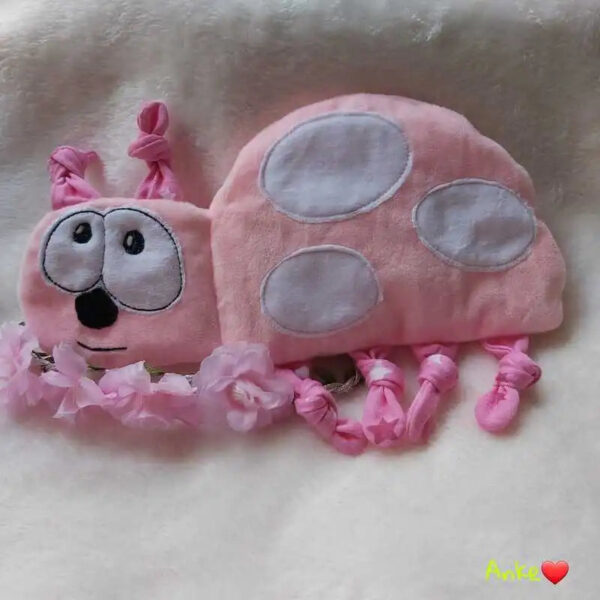 ITH Stickdatei Baby Knistertuch Fühltuch Käfer 🐞