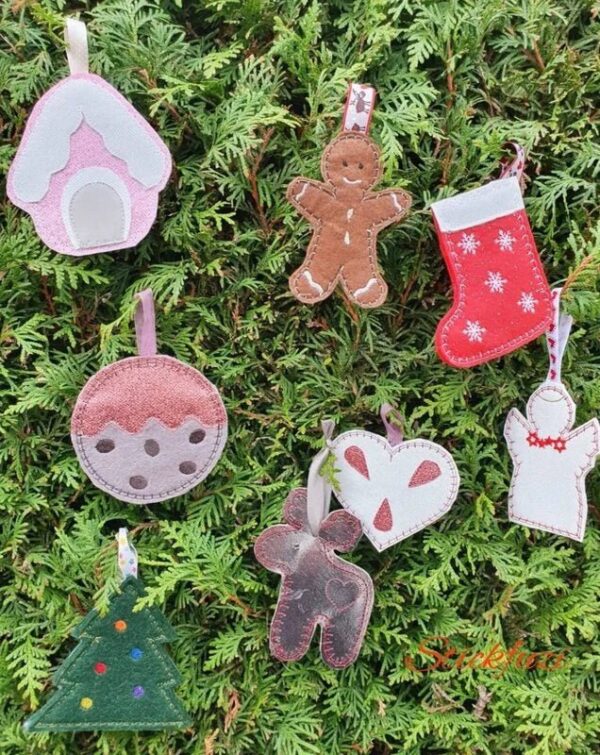 ITH Stickdatei Baumanhänger