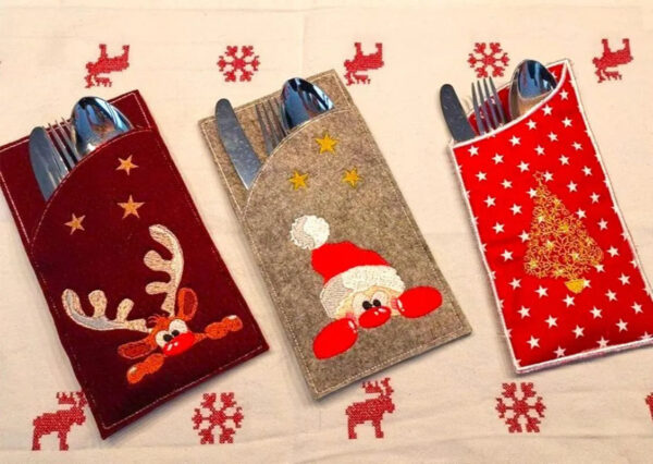 ITH Bestecktaschen Blanko – 4 Varianten | stiXXie