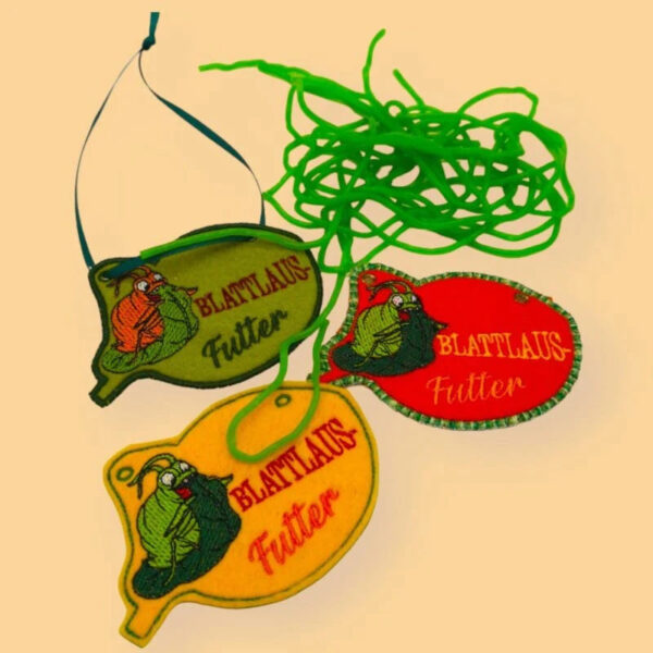 ITH Stickdatei Blattlaus Anhänger