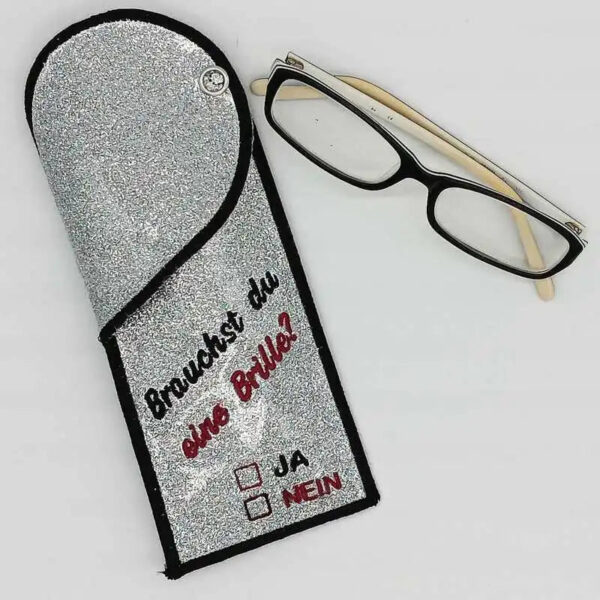 ITH Stickdatei Brillenetui – Brillentasche sticken 15x24 16x26 20x20