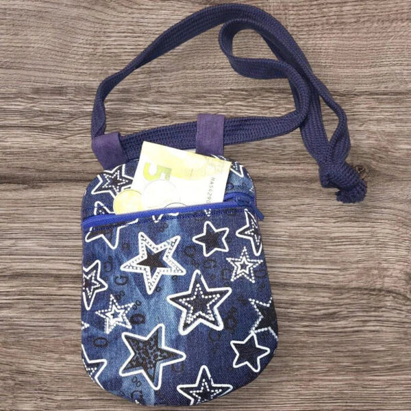 ITH Stickdatei Brusttasche – Geldbeutel für Kinder 13x18