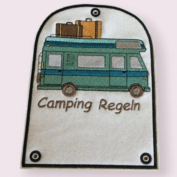 ITH Stickdatei Campingdeko Wohnmobil Ergänzung