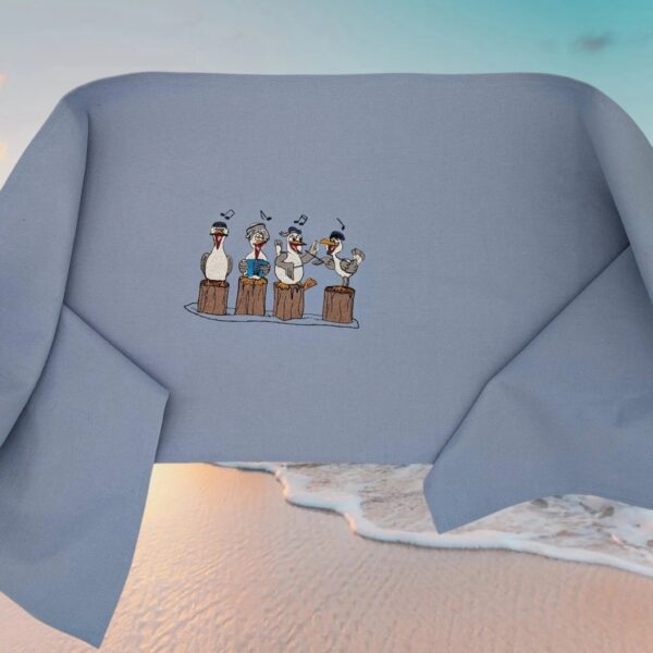 ITH Stickdatei Möwe Carlos Shantychor