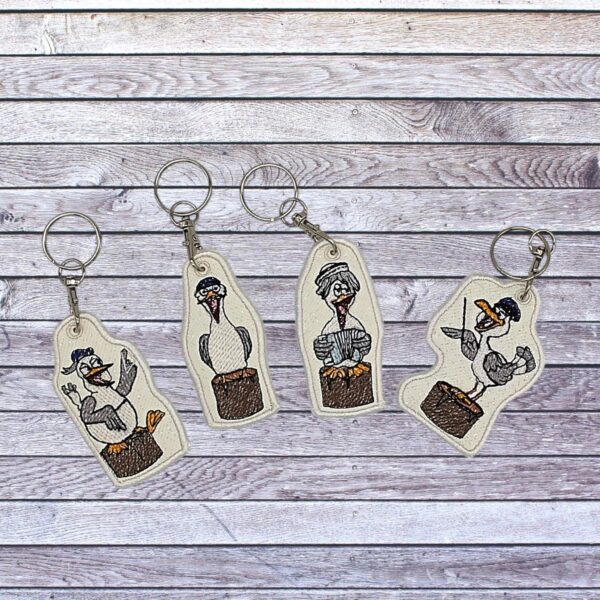 ITH Stickdatei Möwe Carlos Shantychor