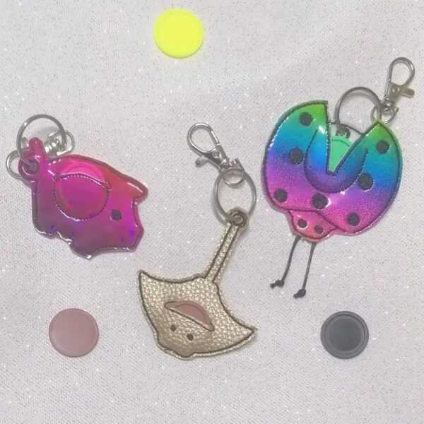 ITH Stickdatei Einkaufswagenchiphalter