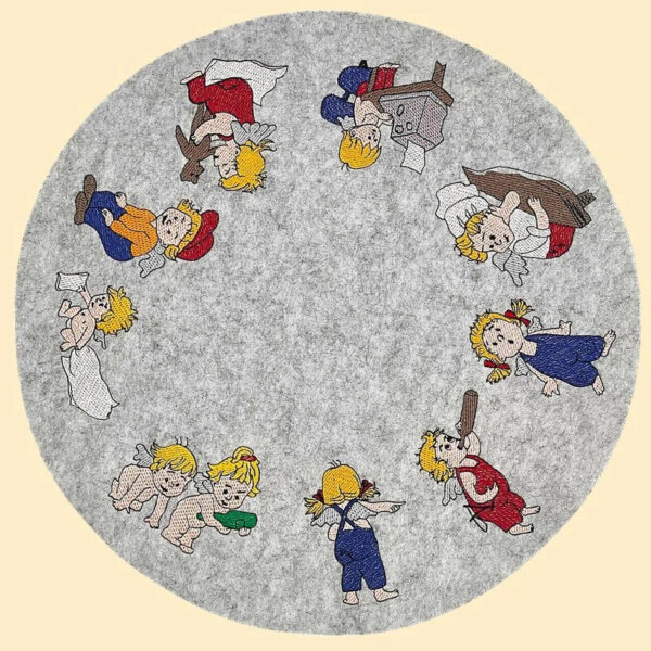 ITH Stickdatei Engel und Anhänger