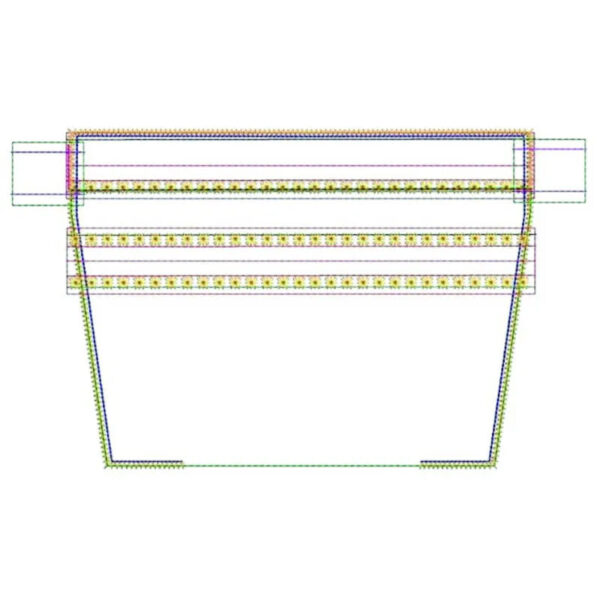 ITH Stickdatei Tasche EnniBag