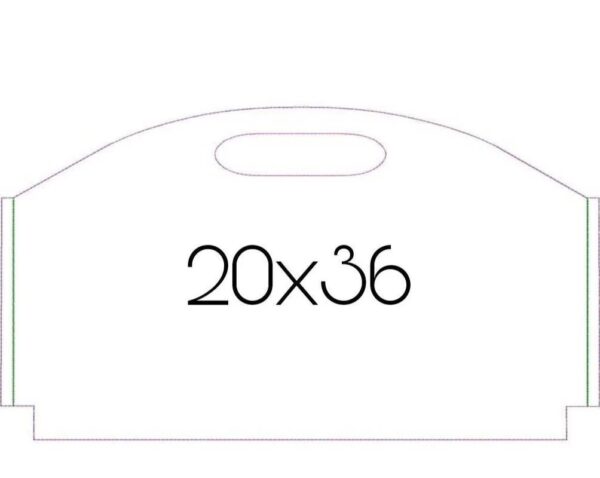 ITH Filztasche Blanko – 8 Größen für deine Stickmaschine