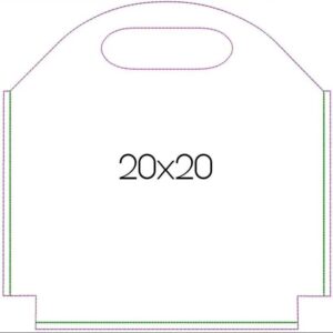 ITH Filztasche Blanko – 8 Größen für deine Stickmaschine