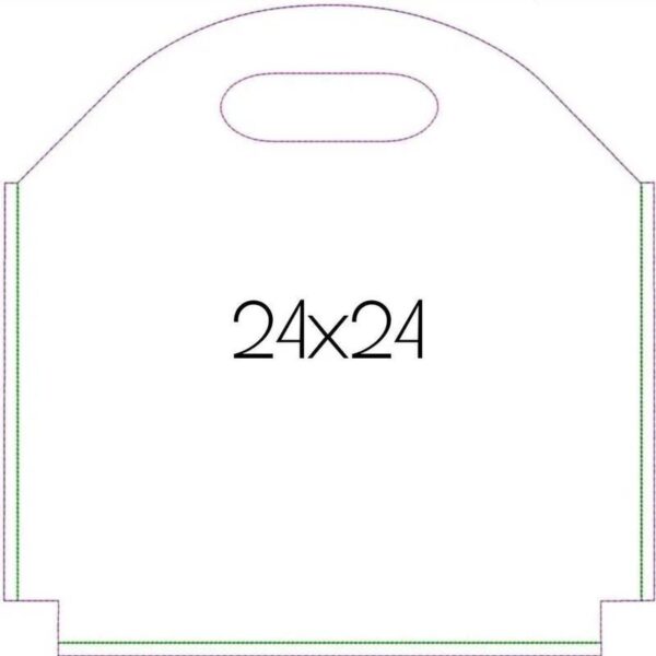 ITH Filztasche Blanko – 8 Größen für deine Stickmaschine