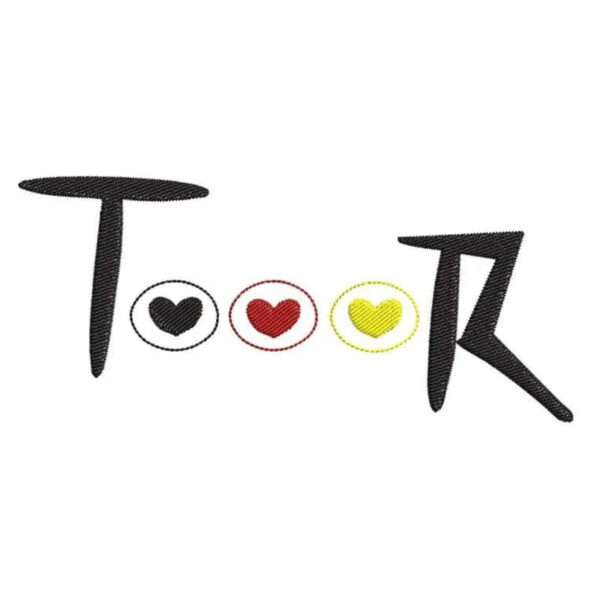 ITH Fußball Stickdatei – 3 Größen + Anhänger