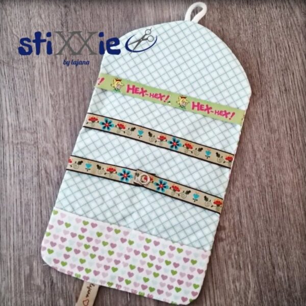 ITH Stickdatei Haarschmuck-Utensilo 💜