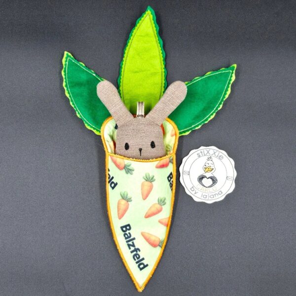 ITH Stickdatei Hase in Möhre