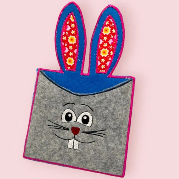 ITH Stickdatei Hasen Hülle