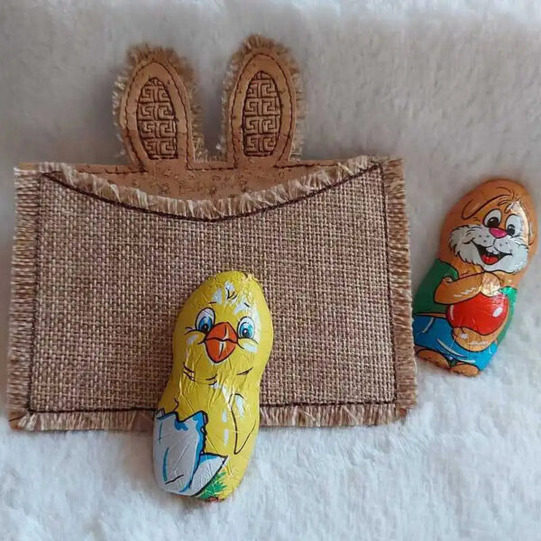 ITH Stickdatei Hasen Hülle