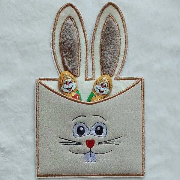 ITH Stickdatei Hasen Hülle