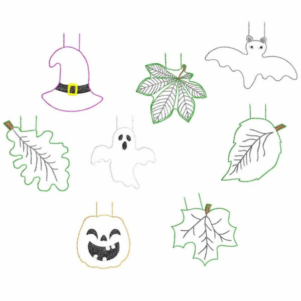 ITH Stickdatei Herbstlichter