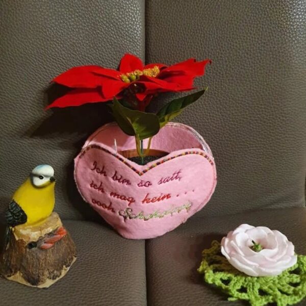 ITH Herzhüllen Stickdatei Blanko - Schokolade | stiXXie