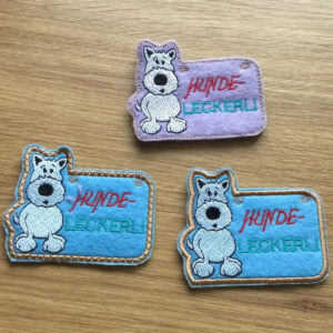 ITH Stickdatei Hund Anhänger