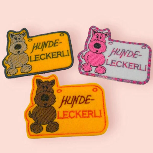 ITH Stickdatei Hund Anhänger