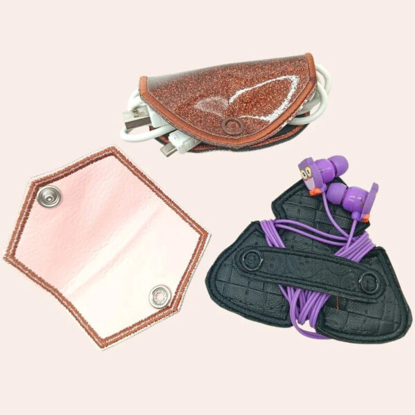 ITH Stickdatei Kabel-Kopfhörer-Halter