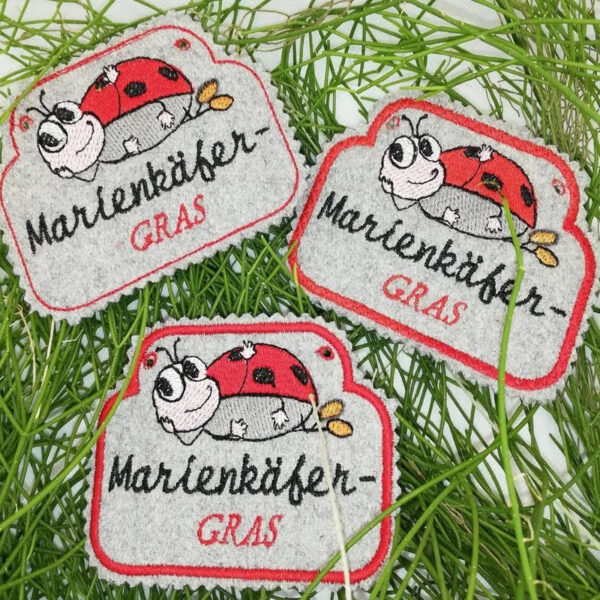 ITH Stickdatei Käfer Anhänger