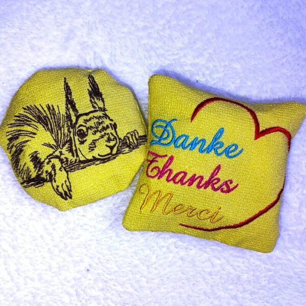 ITH Stickdatei Kleinkissen Blanko