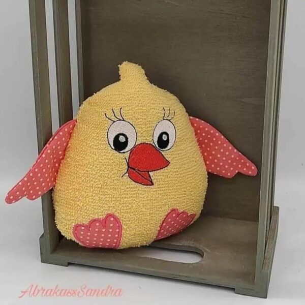 ITH Stickdatei Kuschelküken Kiki