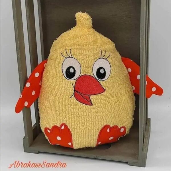 ITH Stickdatei Kuschelküken Kiki