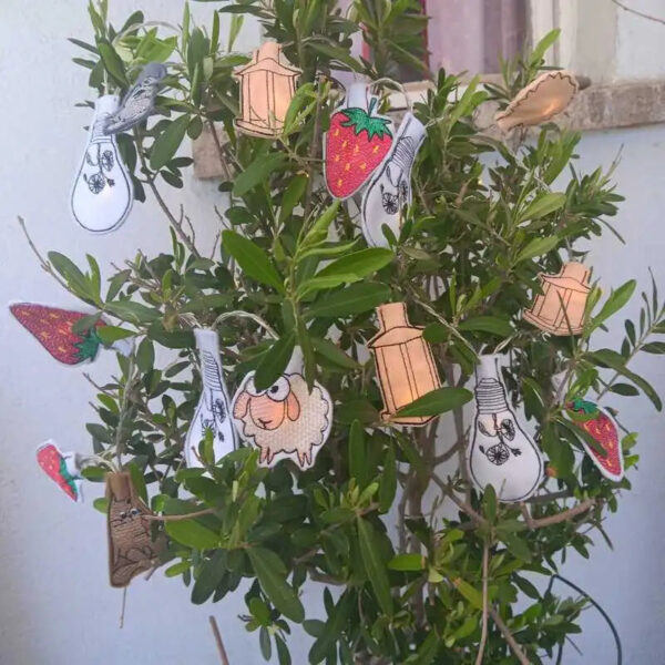 ITH Stickdatei Lampencover