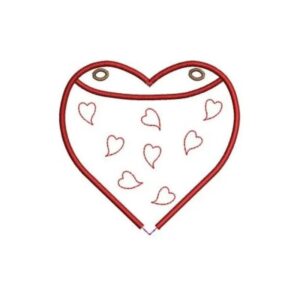 ITH Stickdatei Lollitasche Herz