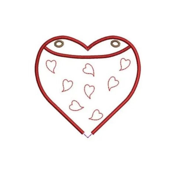 ITH Stickdatei Lollitasche Herz