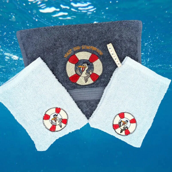 ITH Stickdatei Möwe Carlo spricht