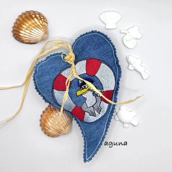 ITH Stickdatei Möwe Carlo spricht