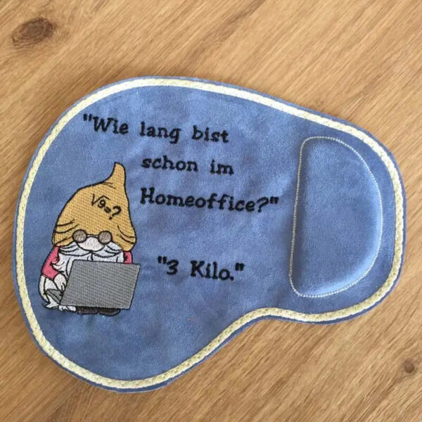 ITH Mousepad Stickdatei mit Sprüchen – 3 Größen