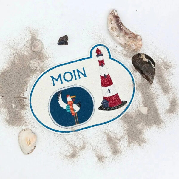 ITH Stickdatei Mugrug Leuchtturm