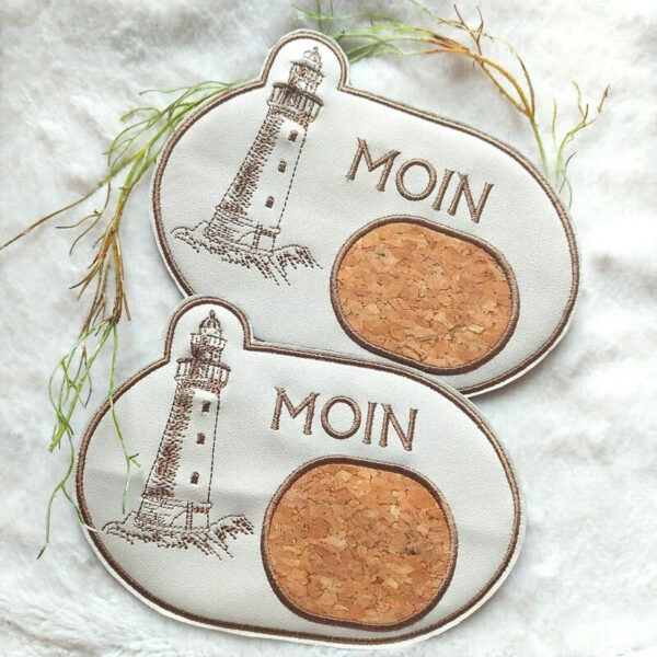 ITH Stickdatei Mugrug Leuchtturm