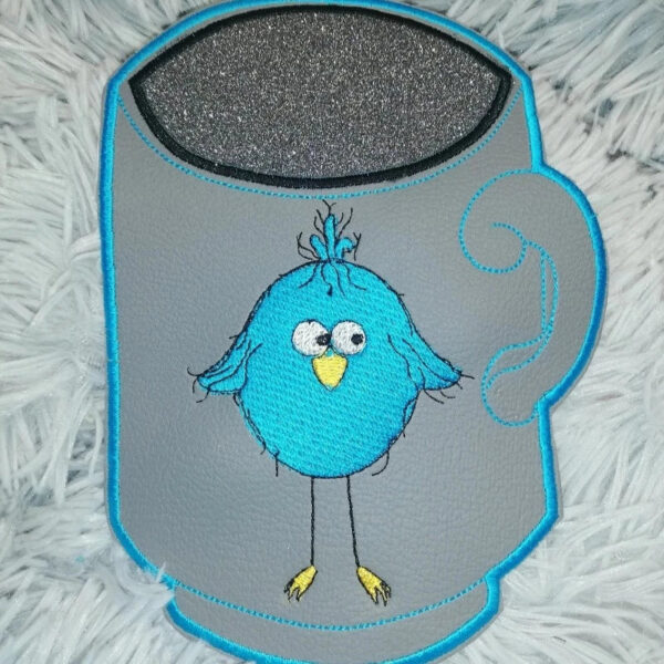 ITH Stickdatei Mugrug Tasche Kaffeepott