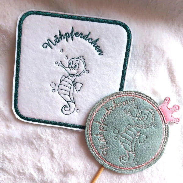 ITH Stickdatei Nähpferdchen