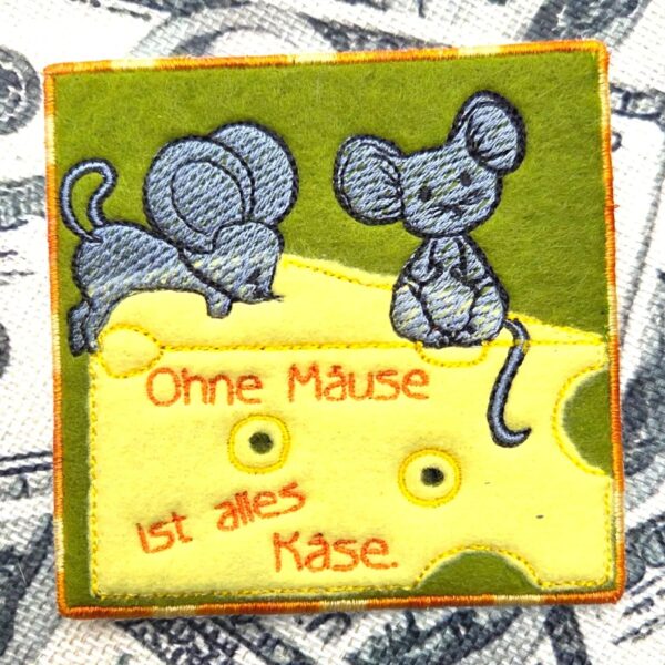 ITH Stickdatei Ohne Mäuse